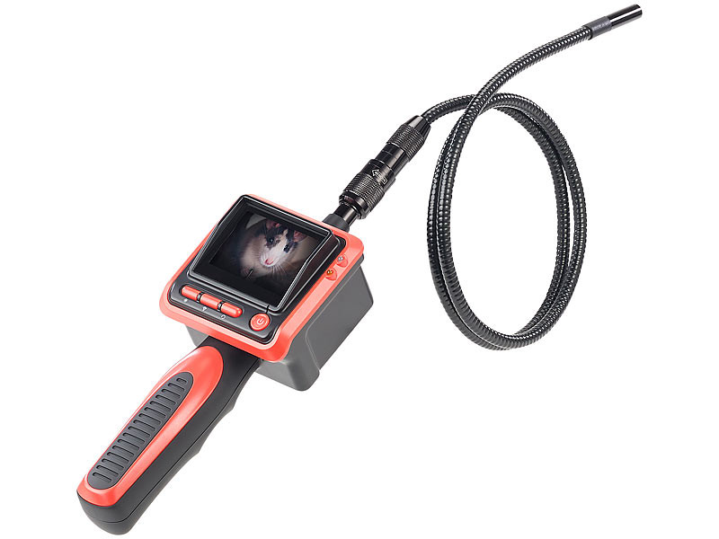 Caméra endoscopique sans fil à écran LCD couleur et lumière LED EC