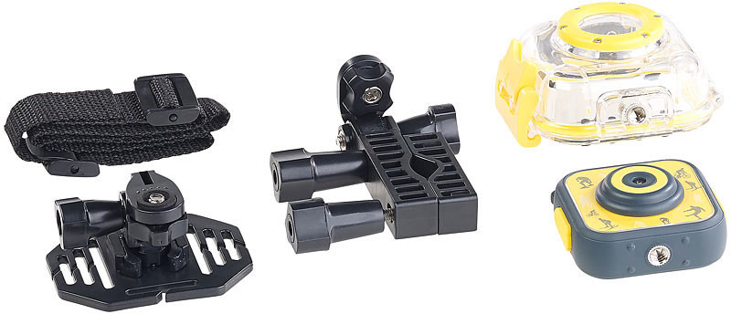 Accessoires pour GoPro et actioncam Somikon DV (fixations