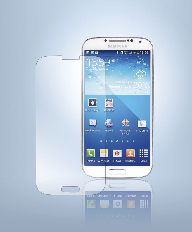 Protection en Verre Trempé pour Smartphone Samsung Galaxy S4. Verre 9H  haute performance