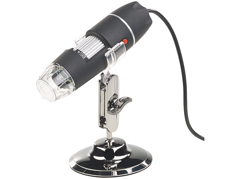 Microscope numérique USB 50x à 1600x DM-200 - Somikon