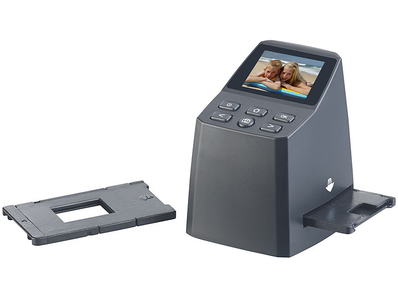 Scanner autonome 8 Mpx / 2400 dpi pour diapositives et négatifs : SD-950