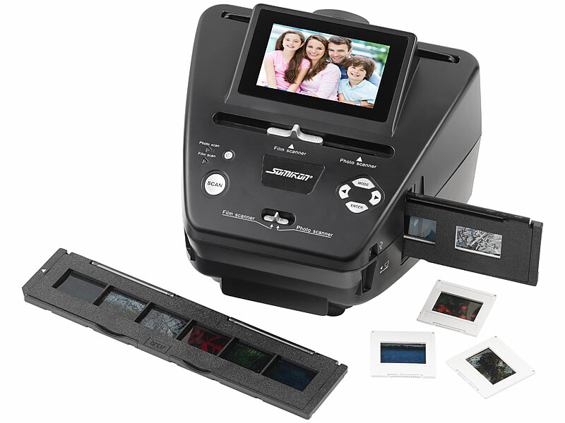 Scanner autonome 20 Mpx pour photos, diapositives et négatifs SD-2000