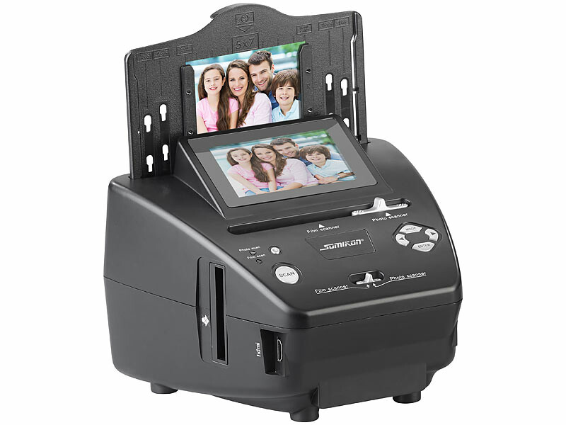 Scanner autonome 20 Mpx pour photos, diapositives et négatifs SD-2000