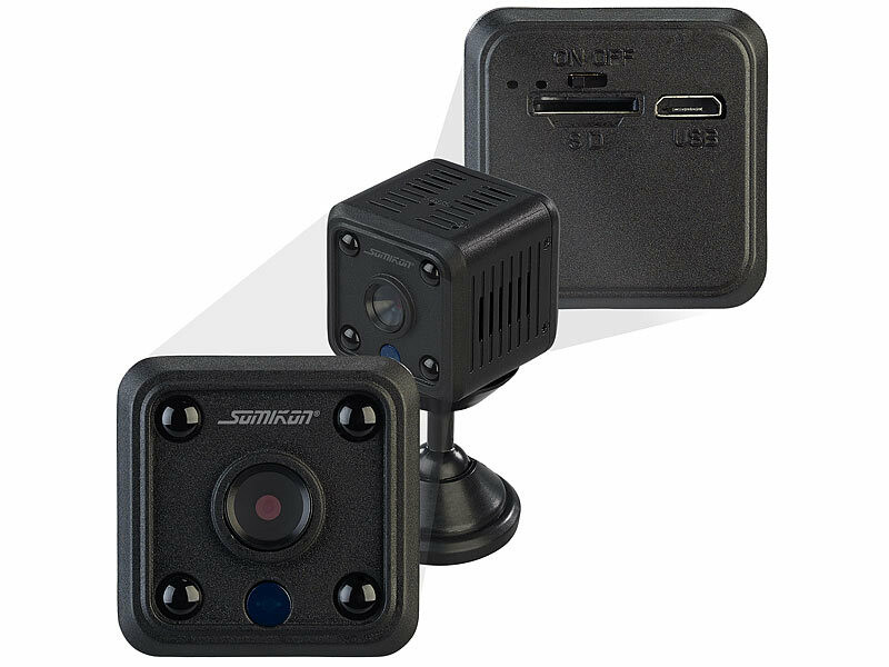Micro caméra IP HD connectée DV 715.cube avec Capteur de mouvement