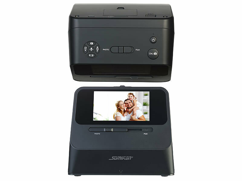 Scanner photo sans fil SD-1700 pour diapositives & négatifs 22 Mpx -  Somikon - Numérisation facile et autonome - Cdiscount Informatique