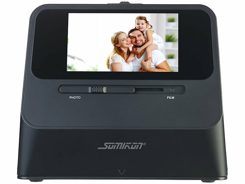 Scanner photo sans fil SD-1700 pour diapositives & négatifs 22 Mpx