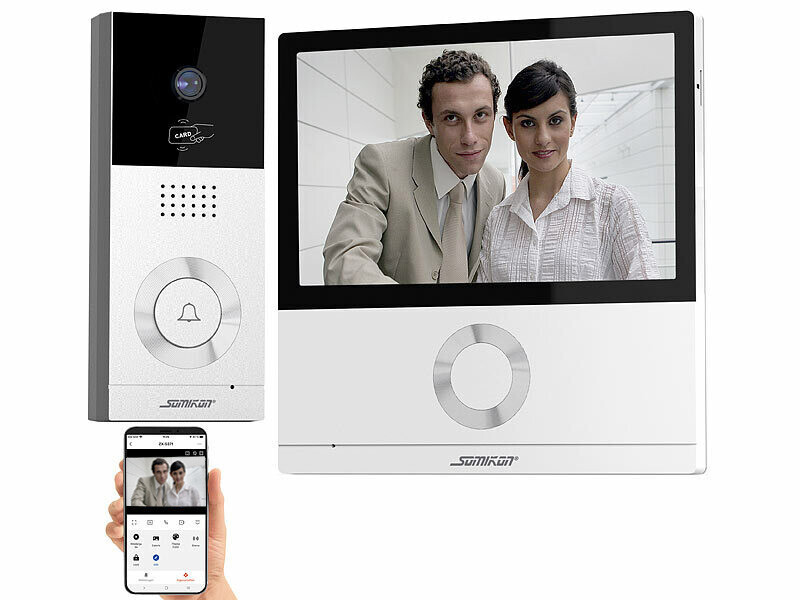 Visiophone connecté Full HD VSA-700.app avec écran tactile 7″