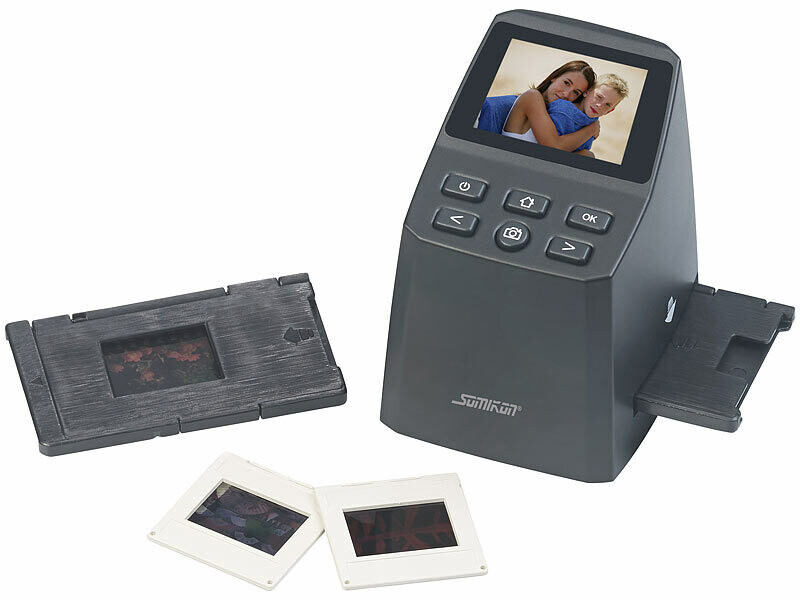 Scanner autonome 16 Mpx / 4920 dpi pour diapositives et négatifs