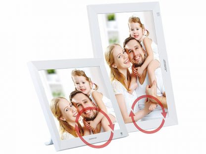 Cadre photo numérique connecté DF-900 avec écran tactile 10,1" - coloris blanc (Reconditionné) – Image 3