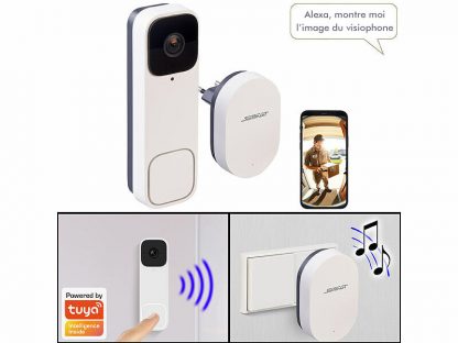 Visiophone 2K connecté VTK-500 avec carillon secteur