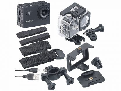 Caméra sport HD avec boîtier étanche jusqu'à 30 m et fonction webcam DV-1212 V2 (Reconditionné) – Image 6