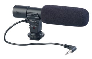 Microphone externe pour caméras et caméscopes (Reconditionné)