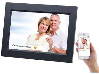 Cadre photo numérique connecté à écran tactile IPS 10,1" DF-800.WiFi (Reconditionné)