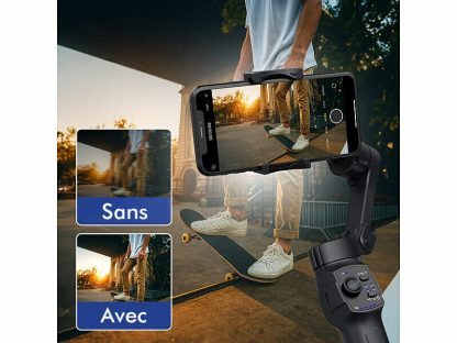 Stabilisateur 3 axes pour smartphones rechargeable et connecté GIM-100 – Image 4