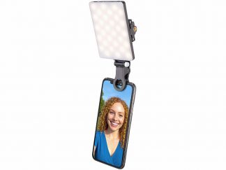 Lampe à selfie rechargeable pour smartphone 60 LED à intensité variable CCT