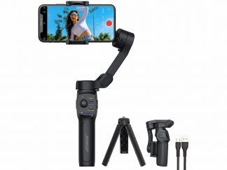 Stabilisateur 3 axes pour smartphones rechargeable et connecté GIM-100 (Reconditionné)