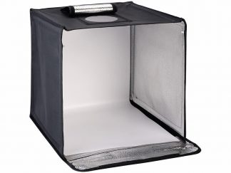 Studio photo pliable avec éclairage LED CCT - 40 x 40 x 40 cm