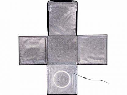 Studio photo pliable avec éclairage LED CCT - 62 x 62 x 62 cm – Image 6