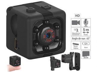 Micro caméra et webcam HD avec vision nocturne DV-710.cube (Reconditionné)