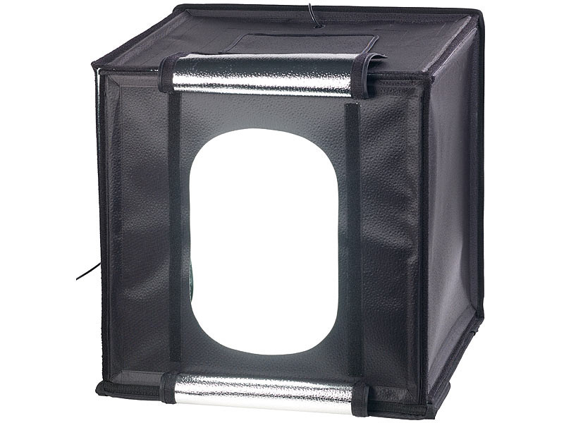 Studio photo professionnel 40 x 40 cm à éclairage LED 40 W / 2400 lm – Image 3