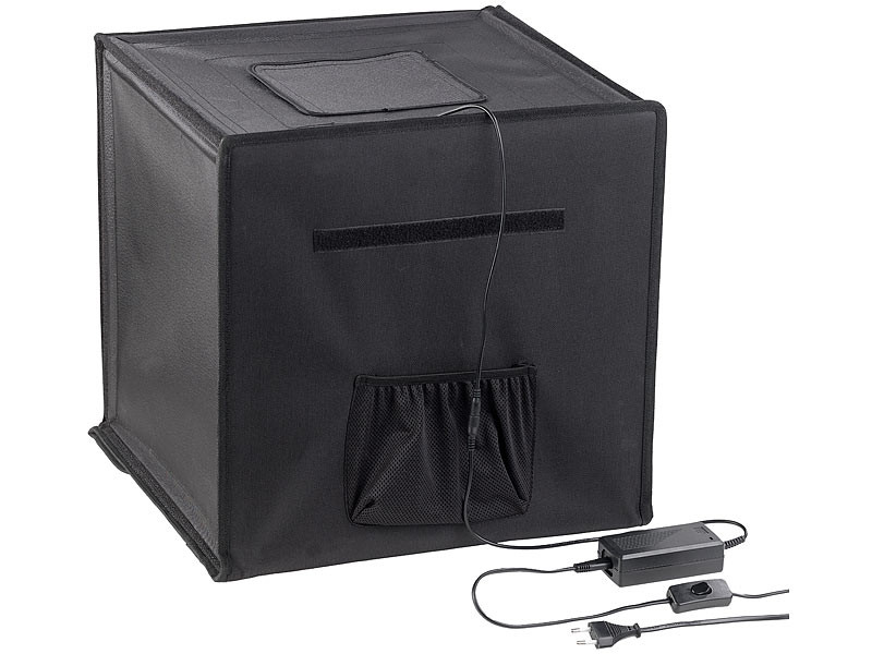 Studio photo professionnel 40 x 40 cm à éclairage LED 40 W / 2400 lm – Image 5