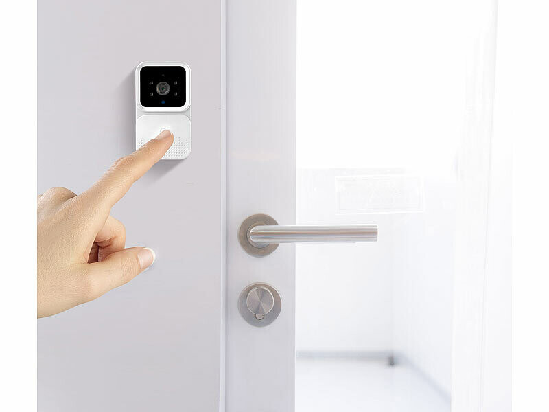 Visiophone sans fil VSA-450 avec écran IPS - coloris blanc (Reconditionné) – Image 4