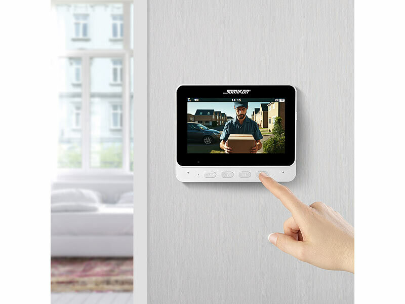 Visiophone sans fil VSA-450 avec écran IPS - coloris blanc (Reconditionné) – Image 6