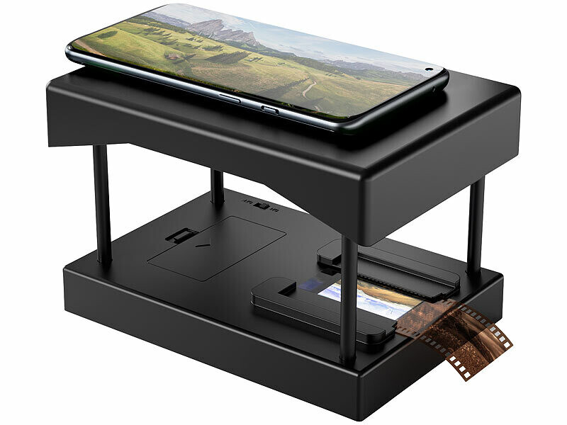 Scanner de diapositives et négatifs pliable pour smartphone – Image 3