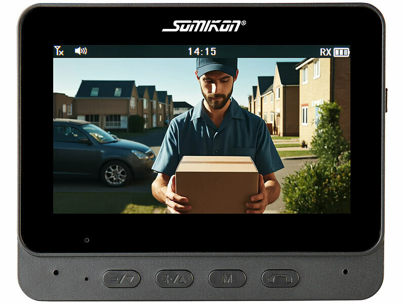 Visiophone sans fil VSA-450 avec écran IPS - coloris noir (Reconditionné) – Image 5