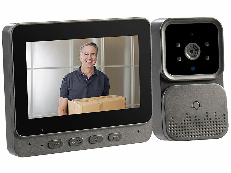 Visiophone sans fil VSA-450 avec écran IPS - coloris noir (Reconditionné) – Image 2