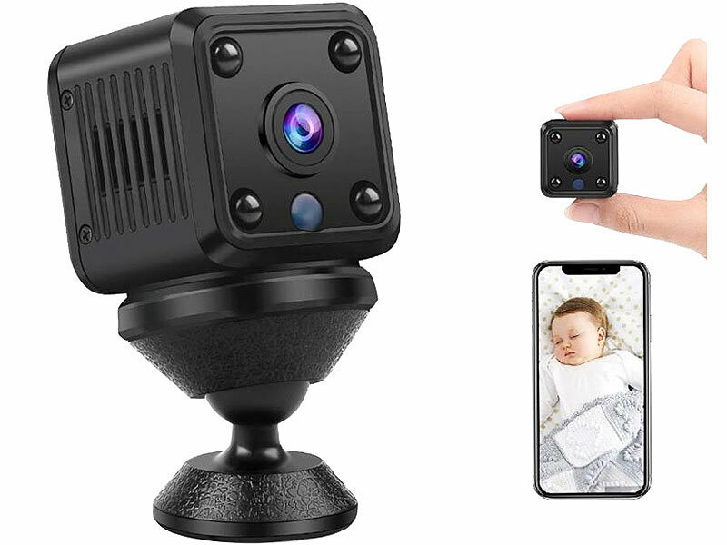 Micro caméra IP HD connectée DV-715.cube avec capteur de mouvement (Reconditionné) – Image 2