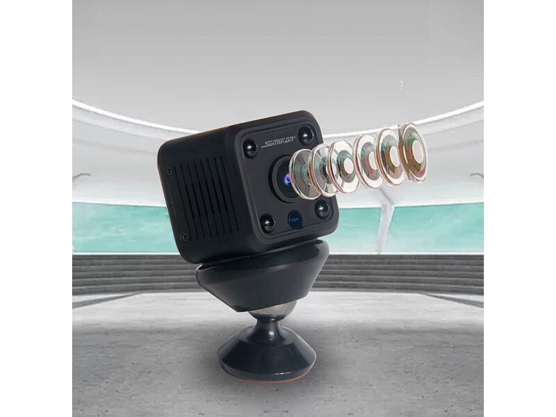 Micro caméra IP HD connectée DV-715.cube avec capteur de mouvement (Reconditionné) – Image 4