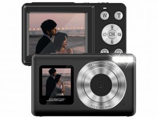 Appareil photo numérique 4K avec deux écrans