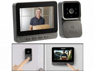 Visiophone sans fil VSA-450 avec écran IPS - coloris noir (Reconditionné)