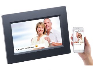 Cadre photo numérique connecté à écran tactile IPS 7" DF-600.WiFi