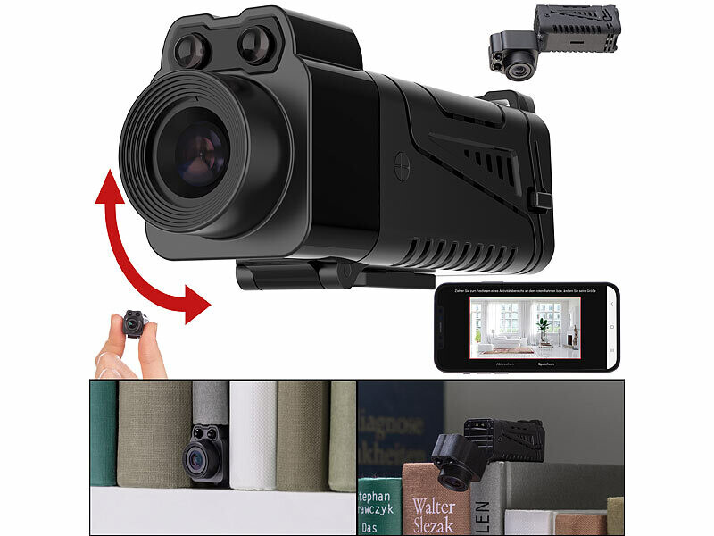 Micro-caméra connectée Full HD DV-325.mini avec batterie (reconditionnée)