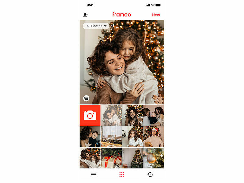 Cadre photo numérique connecté DF-900 avec écran tactile 10,1" - coloris blanc – Image 5