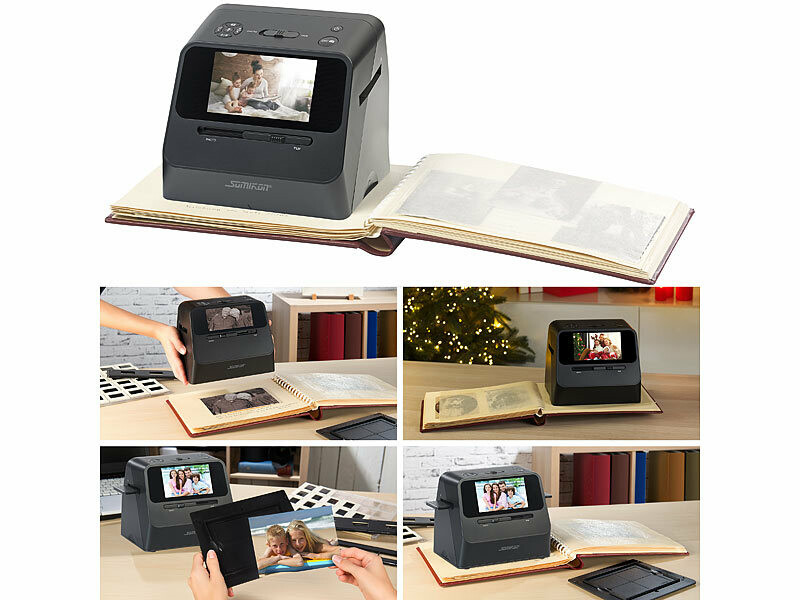 Scanner photo sans fil SD-1700 pour diapositives & négatifs 22 Mpx – Image 3