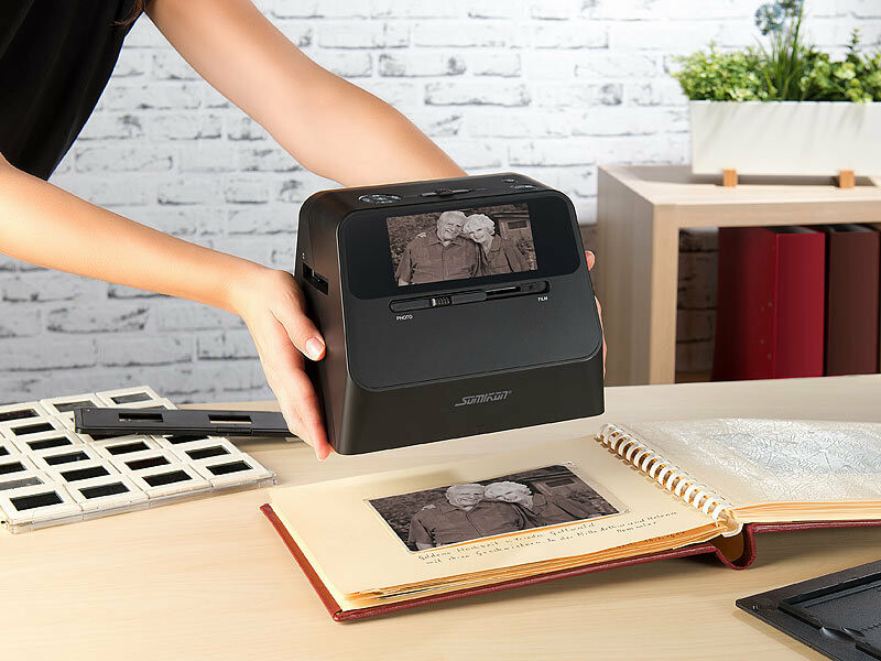 Scanner photo sans fil SD-1700 pour diapositives & négatifs 22 Mpx – Image 11