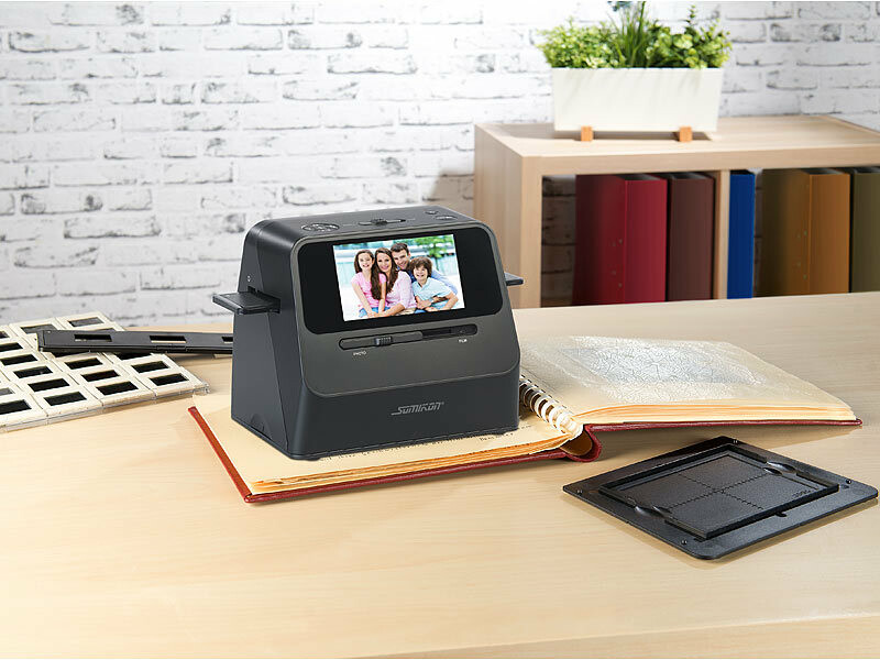 Scanner photo sans fil SD-1700 pour diapositives & négatifs 22 Mpx – Image 8