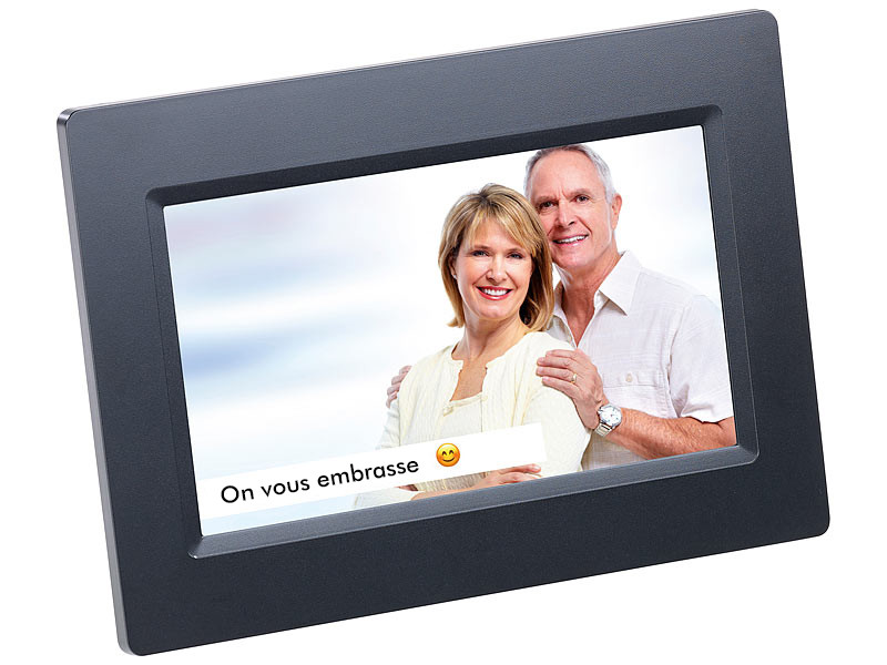 Cadre photo numérique connecté à écran tactile IPS 7" DF-600.WiFi – Image 4