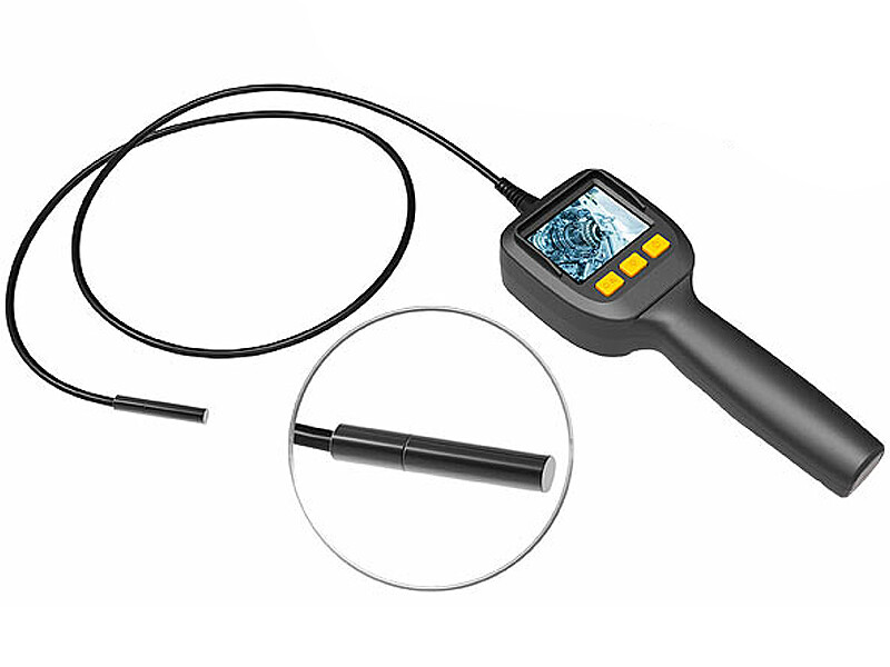 Caméra endoscopique sans fil à écran LCD couleur et lumière LED EC-70 V2 – Image 3